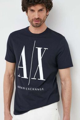 Armani Exchange: Хлопковая футболка