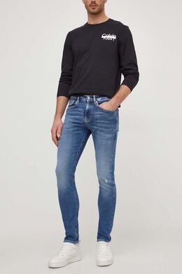 Calvin Klein Jeans: Синие джинсы 