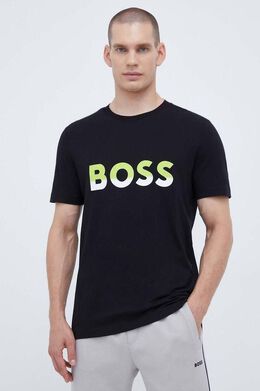 BOSS Green: Хлопковая футболка