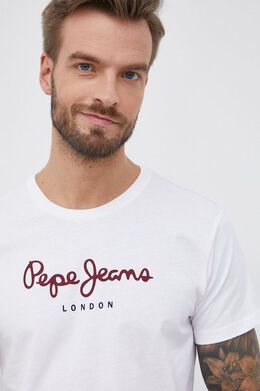 Pepe Jeans: Хлопковая футболка 