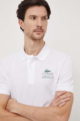 Lacoste: Белая рубашка 