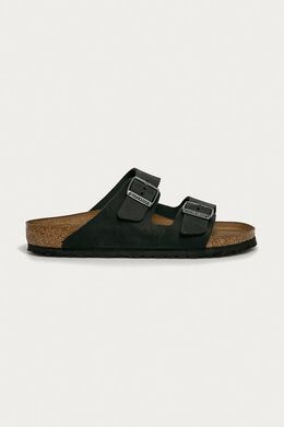 Birkenstock: Чёрные шлёпанцы 