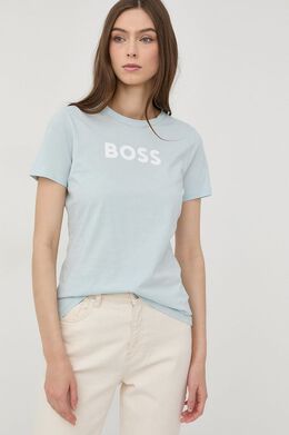 BOSS: Хлопковая футболка 