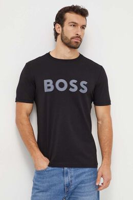 BOSS: Хлопковая футболка 