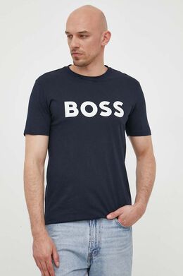 BOSS: Хлопковая футболка 