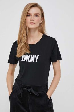 DKNY: Чёрная футболка 