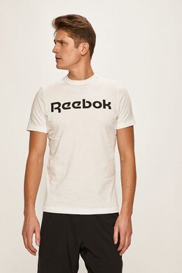 Reebok: Белая футболка 