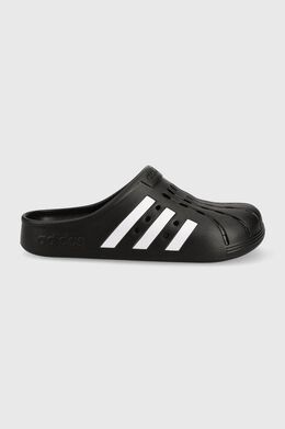 Adidas: Чёрные шлёпанцы  Adilette