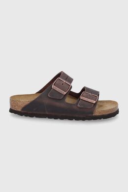 Birkenstock: Коричневые шлёпанцы  Arizona