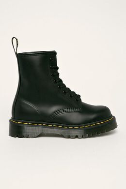 Dr. Martens: Чёрные ботинки 