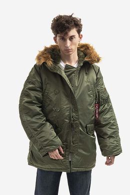 Alpha Industries: Зелёная куртка 