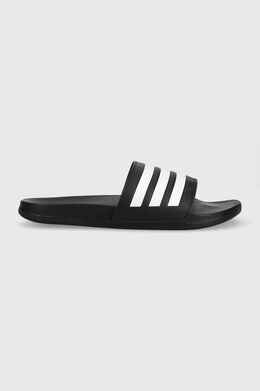 Adidas: Чёрные шлёпанцы  Adilette