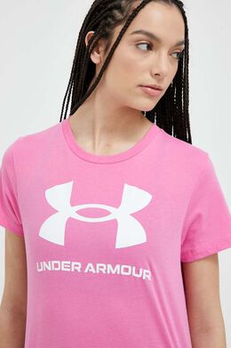 Under Armour: Розовая футболка 