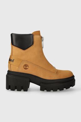 Timberland: Коричневые ботинки