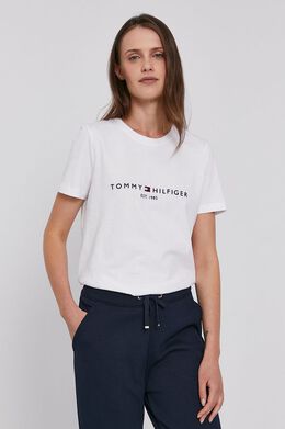 Tommy Hilfiger: Хлопковая футболка 