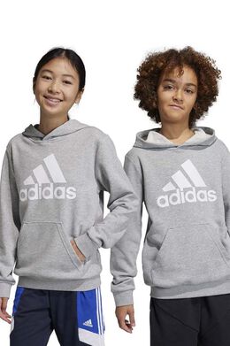 Adidas: Серая толстовка 