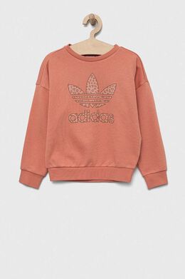 Adidas Originals: Оранжевая толстовка  Originals