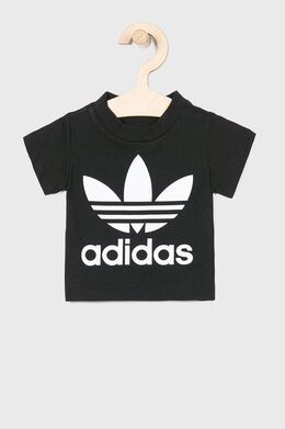 Adidas Originals: Чёрная футболка  Originals