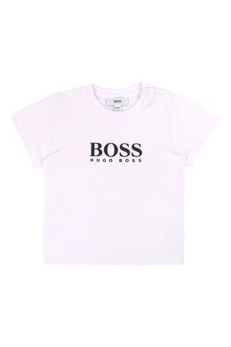 BOSS: Белая футболка 