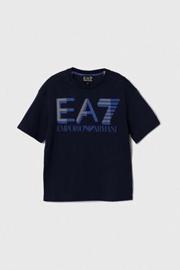 EA7 EMPORIO ARMANI: Хлопковая футболка