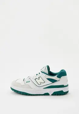 New Balance: Белые кеды 