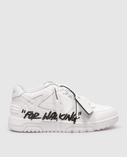 Off-White: Белые кроссовки  Out of Office