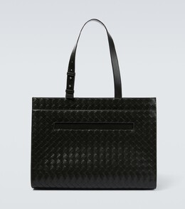 Bottega Veneta: Зелёная сумка 