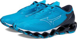 Mizuno: Голубые кроссовки 