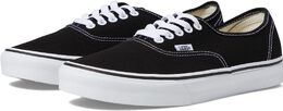 Vans: Чёрные кроссовки  Authentic