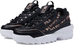 Fila: Чёрные кроссовки Disruptor 2