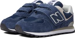 New Balance: Синие кроссовки  574