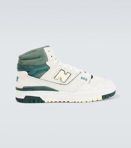 New Balance: Белые кеды 