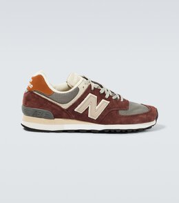 New Balance: Коричневые кроссовки 576