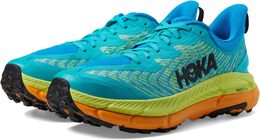 HOKA: Голубые кроссовки 