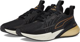 PUMA: Чёрные кроссовки 
