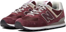 New Balance: Бордовые кроссовки  Core