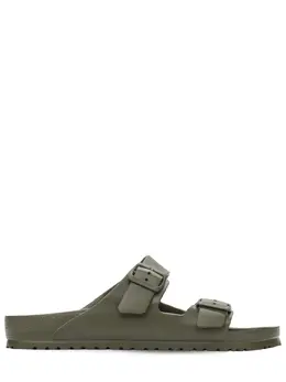 BIRKENSTOCK: Зелёные сандалии Arizona