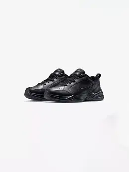 Nike: Чёрные кроссовки  Air Monarch IV