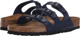 Birkenstock: Синие сандалии  Birko Flor