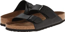 Birkenstock: Чёрные сандалии  Birko Flor