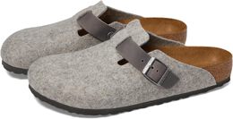 Birkenstock: Светлые сабо  Boston