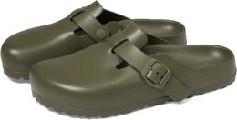 Birkenstock: Сабо  Boston цвета хаки