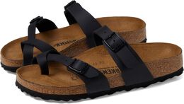 Birkenstock: Чёрные сандалии  Birko Flor