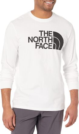 The North Face: Белая футболка 