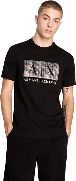 Armani Exchange: Футболка AX в клетку