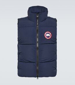 Canada Goose: Синий пуховик 