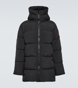 Canada Goose: Чёрный пуховик 