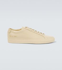 Common Projects: Бежевые кроссовки Original Achilles