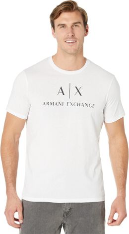 Armani Exchange: Белая футболка