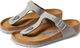 Birkenstock: Серые сандалии  Gizeh